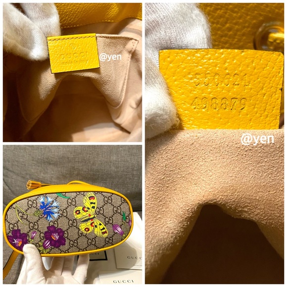 Gucci multicolor Ophidia with GG Supreme Floral crossbody bag - Picture 13 of 17